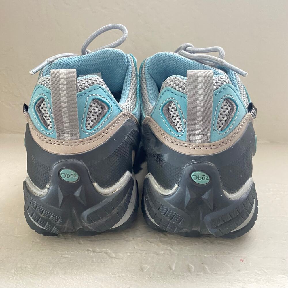 Oboz Sawtooth II Low Hiking Shoes Womens Size 8 Blue Gray Waterproof - Picture 2 of 7